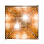 Luminaire suspendu géométrique 2 lumières simple Wynsum