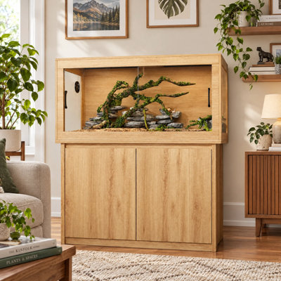 Armoire pour terrarium reptile l 47,2 po x P 23,6 po x H 30,1 po
