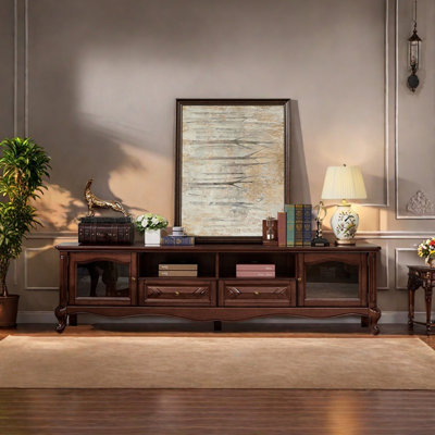American style light luxury fashion TV cabinet