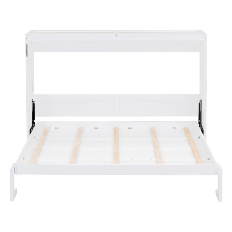 Lit escamotable, Blanc, Plein