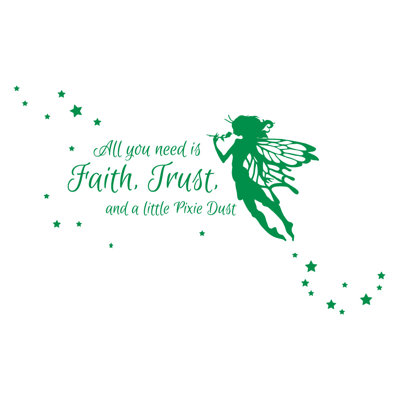 Fantasy & Sci-Fi Non-Wall Damaging Wall Decal