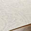 Ashfaq Indoor & Outdoor Boho Rug Ivory/Grey-280135033
