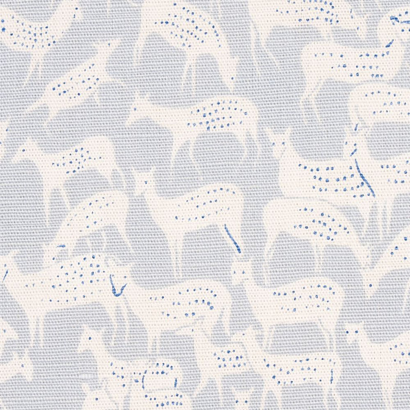 TISSU FAUNE, Bleu ardoise