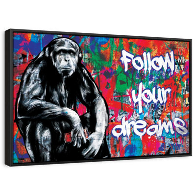 Animal «Chimpanzee Graffiti»