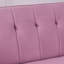 Accoudoir rond en velours 72,5 po Sritha-145971191