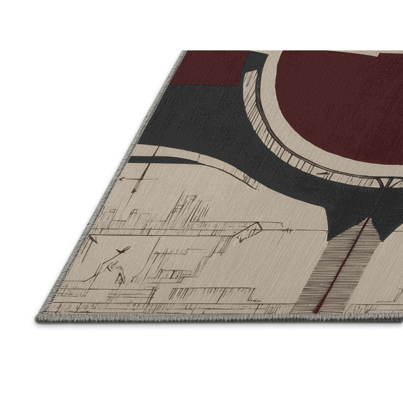 Tapis Baronial Bloom, Rectangulaire 2 pi x 3 pi