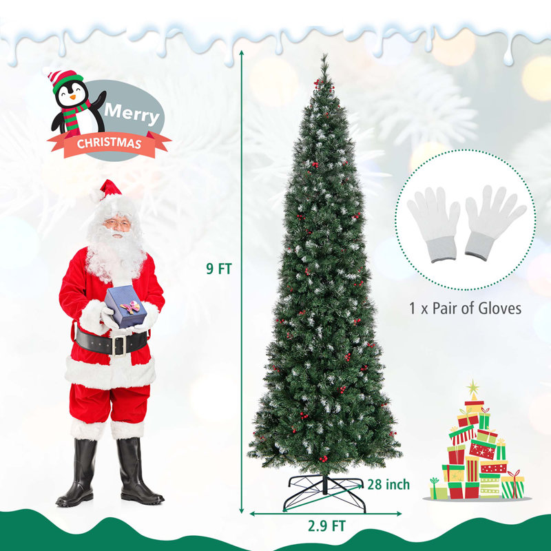 Arbre de Noël artificiel 9 pi