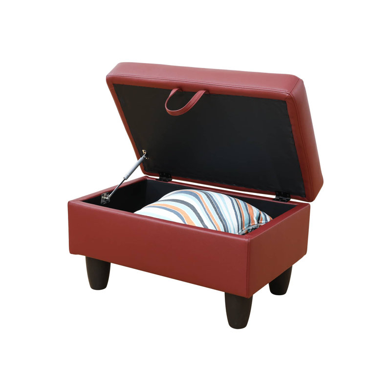 Halid Wide Sofa & Chaise with Ottoman, Left Hand Facing, Espresso Velvet