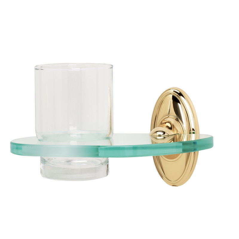 Verre et porte-verre, Nickel poli