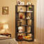 165cm H x 60cm W Corner Bookcase-665370727