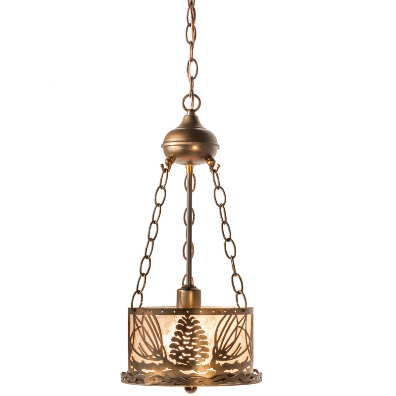 Rustic Lodge 1 - Light Pendant, Antique Copper