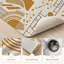 Tapis de cuisine lavables antidérapants à motif champignon