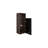 Wall Cabinet For Bedroom - Black & Walnut, Space Optimization Walnut Unit Elegant And Functional
