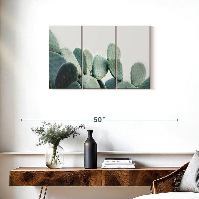 Cactus Harnek vert pastel, H 20 po x l 33 po