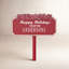 Happy Holidays Garden Stake-1311263388