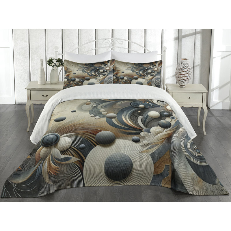 Polyester Coverlet, Queen Coverlet + 2 Standard Shams