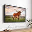 «Brown Texas Longhorn Wall Art»-1353334543