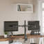 Symple Stuff Black TV Mount for 20" - 27" Screens