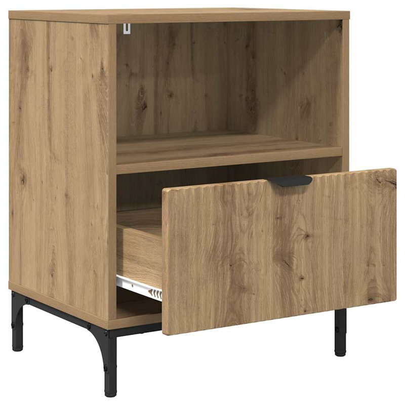 Bedside Table , Artisan Oak