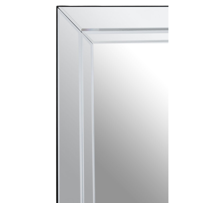 Branda Glass Rectangle Wall Mirror, 120cm H x 40cm W