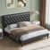 Trotwood Upholstered Bed with Adjustable Headboard