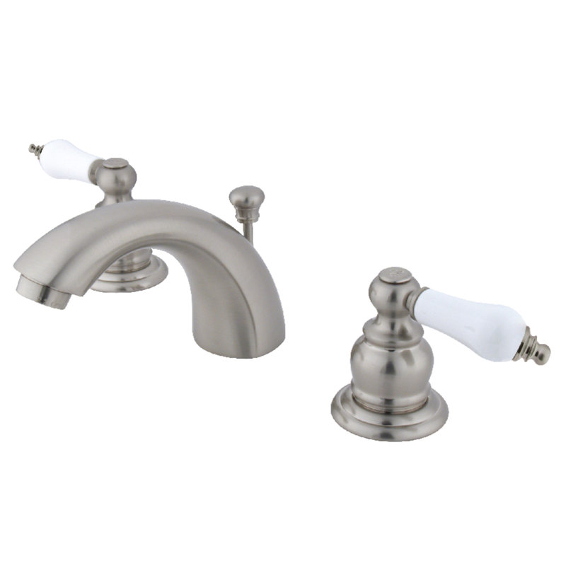 Robinet de salle de bain Kingston, Nickel brossé