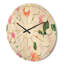 Horloge murale en bois Floral Botanical VI-63891863