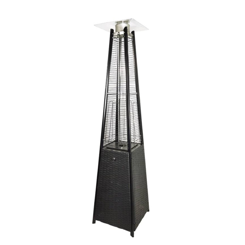Humeston Stainless Steel Propane Standing Patio Heater