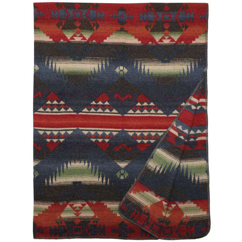Wooded River Socorro III Throw, Southwestern Accent Blanket for Sofa and Guest Bedroom