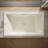 Underscore 60" x 32" Drop In Soaking Acrylic Bathtub-10978151-101430148