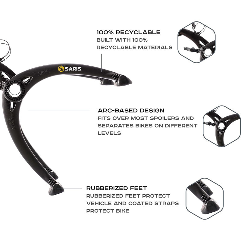 Steel Surface Mounted Bike Rack