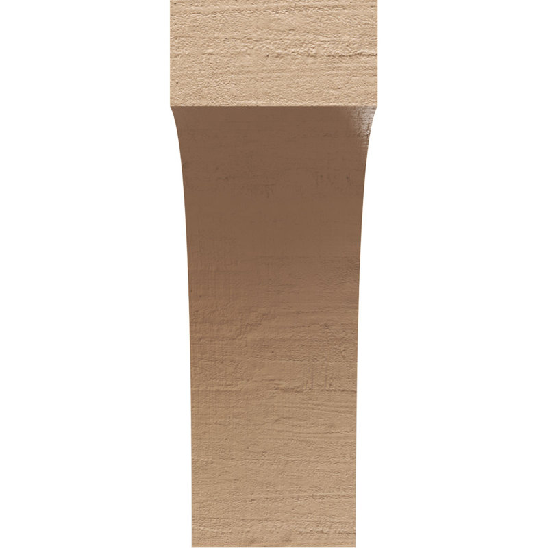 Bois de cèdre brut StockportThane Corbel, apprêté brun clair Stockport, H 18 po x l 6 po x P 12 po