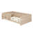 Platform Bed with Integrated Guardrail and Open Storage Shelves-1752518786