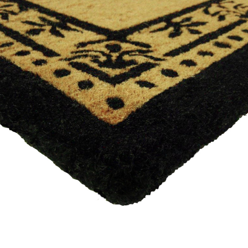 Tapis de porte d'extérieur robuste Blanquilla Corinthian, l 22 po x L 36 po, A