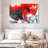 Avery Red Whirlpool Abstract-107680065