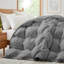 Édredon toutes saisons 90% duvet et tissu de coton biologique 300 fils-1045333873-1045333644