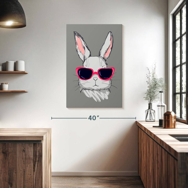 Brampt Cool Bunny, 39" H x 26" W