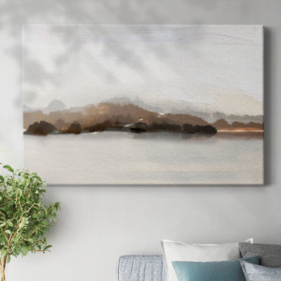 Slauson Mountain at Dusk-Gallery Wrapped Canvas