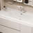 Simple French style bathroom cabinet.