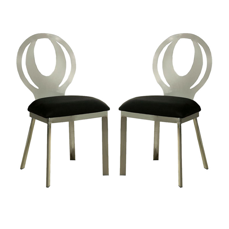 Chaise d'appoint en métal Krull