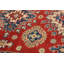 Tapis unique en laine noué à la main Gazni doré des années 2010 de 3 pi 5 po x 5 pi Qaiden