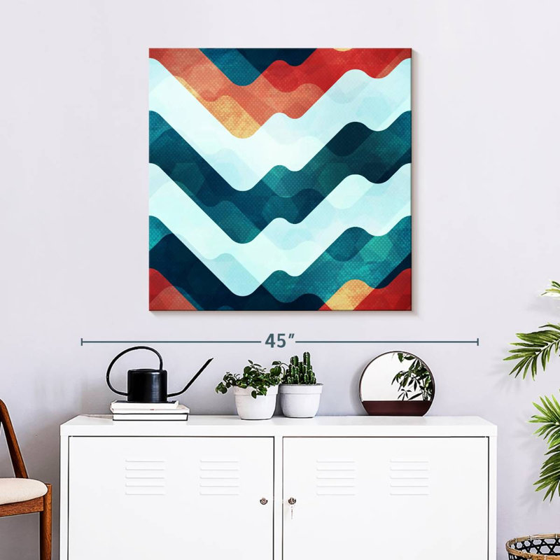 Wavy Digital Avery, 20" H x 20" W