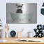 Trinx «Vintage Tub with Racoon» par Stellar Design Studio, art mural en métal-1145492080