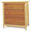 Sarah 3 - Drawer Solid Wood Dresser-20803514