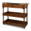 Capital Serving Cart Fruitwood Finish