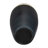 Glass Vase Modern Decorative Accent with Textured Band and Curved Silhouette for Contemporary Interiors and Stylish Design Enhancements in Living Room or Entryway Display Arrangement-1507726760