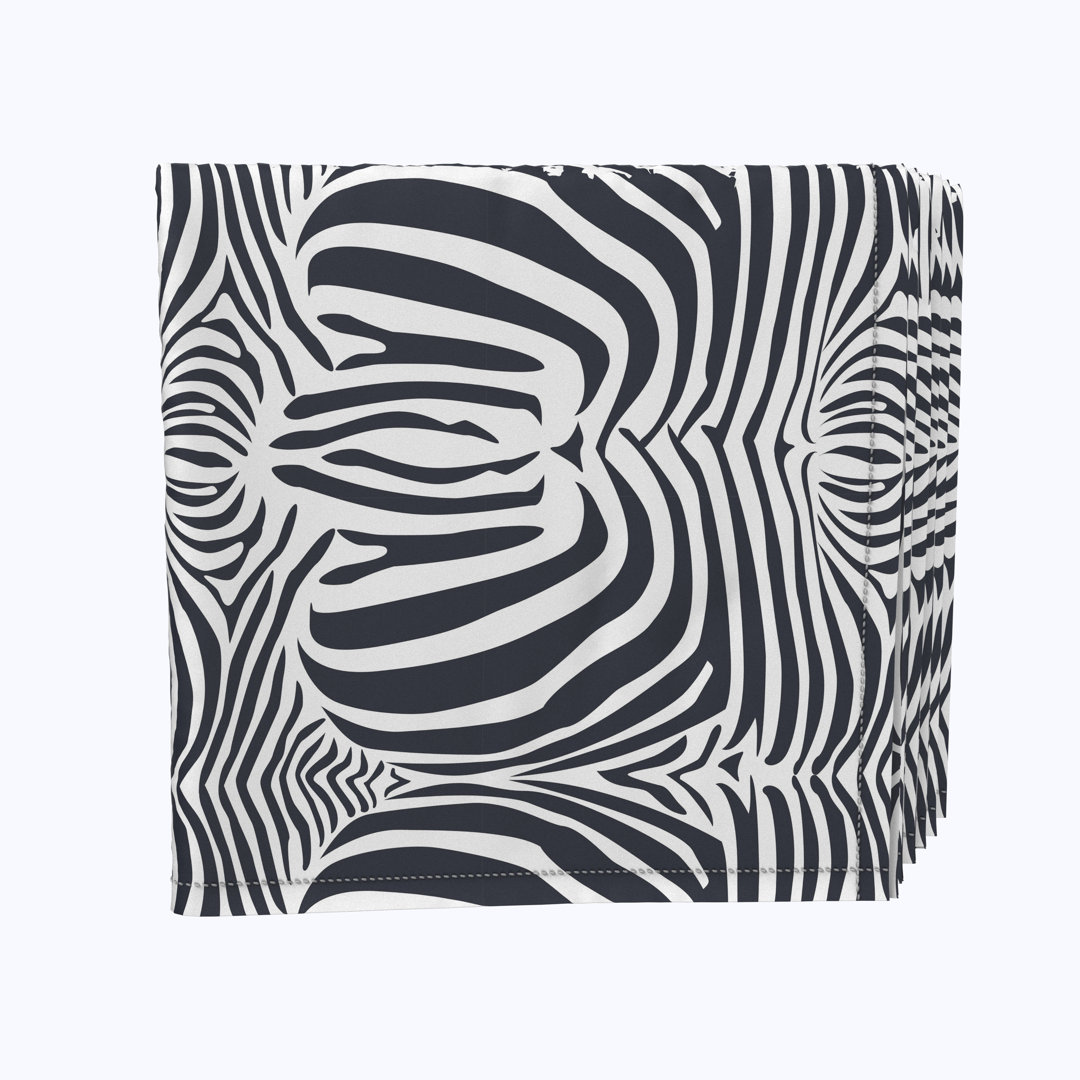 Polyester Animal Print Square Napkin (Set of 12) Fabric Textile Products, Inc.