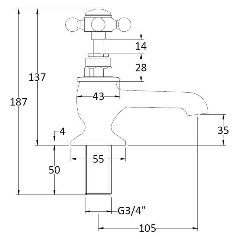 2 Handle Deck Bath Faucet Bath Filler