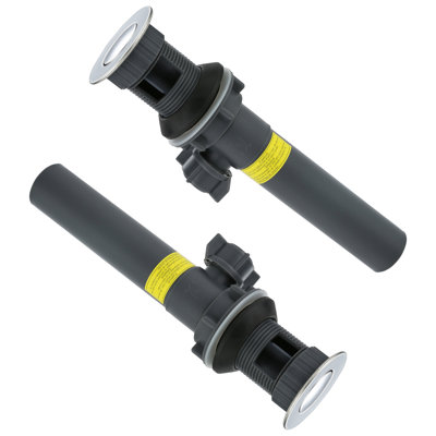 Lift Rod Bathroom Sink Drain with Overflow
