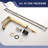 12.38"H Solid Brass Single Handle Bathroom Sink Faucet-106241092